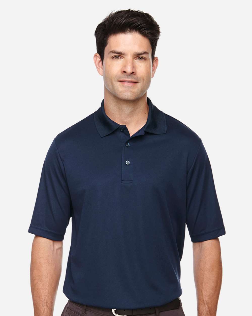Core365 88181T - Classic Navy - XL Navy blue men’s polo shirt short sleeve classic fit of Ad It Up in Albuquerque