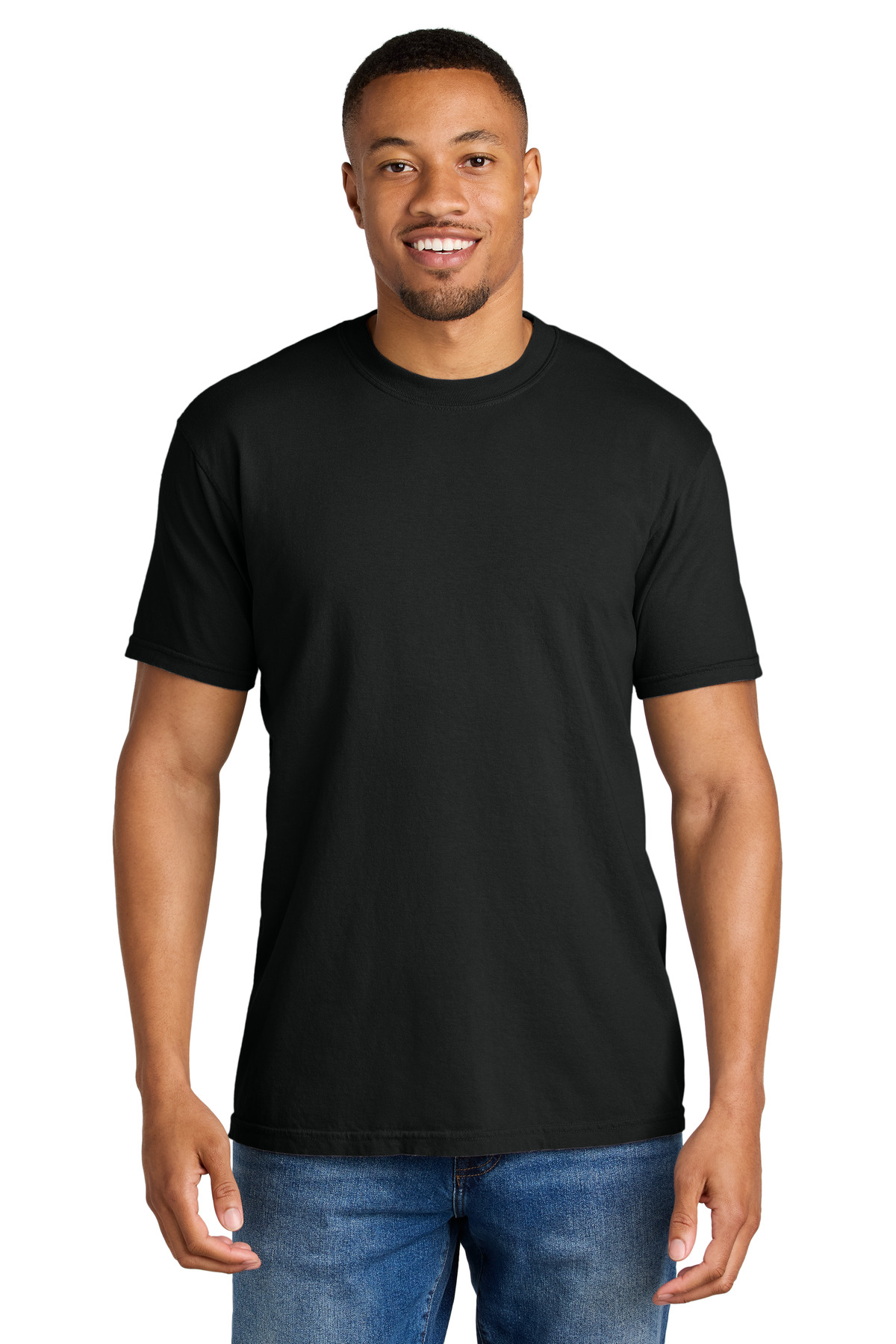 Comfort Colors 1717 - Black - 2XL Black men’s t-shirt short sleeve classic fit of Ad It Up in Albuquerque