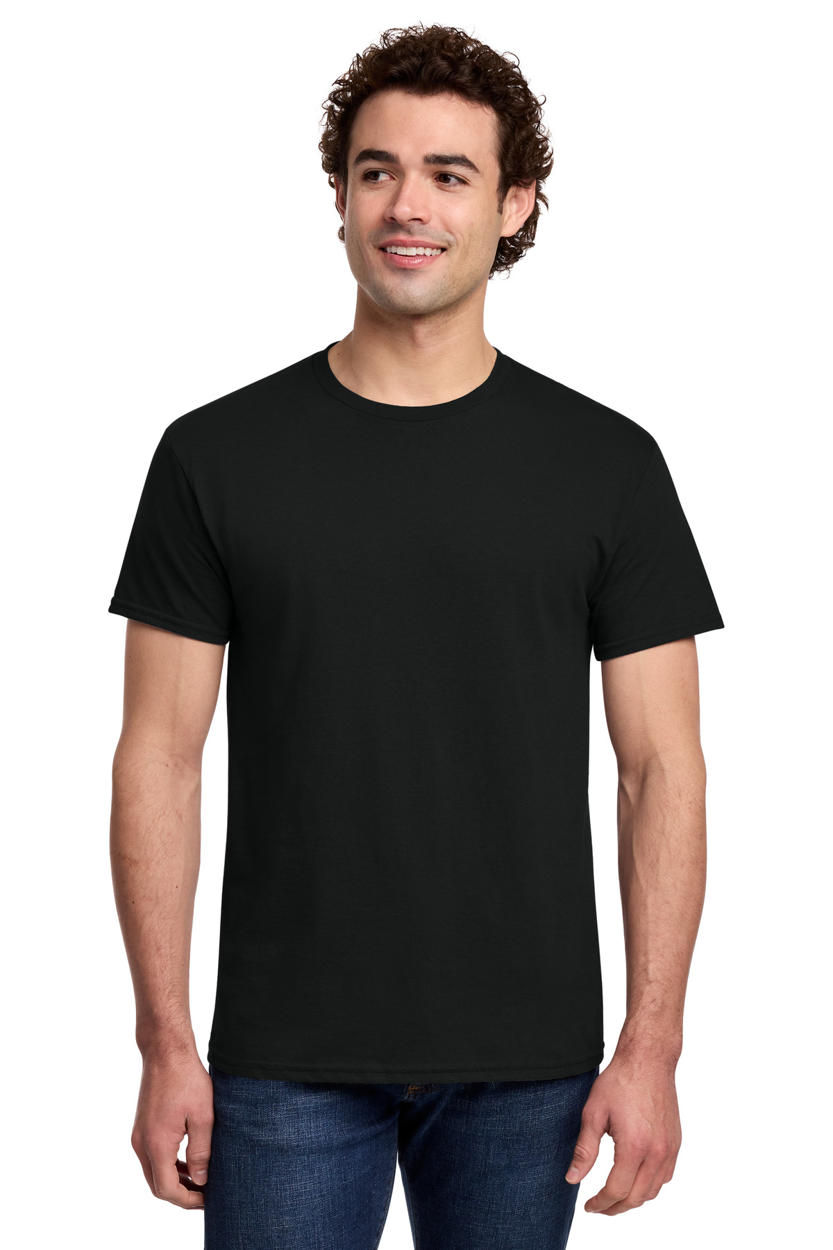 Gildan 3000 - Black - XL Black men’s t-shirt short sleeve classic fit of Ad It Up in Albuquerque