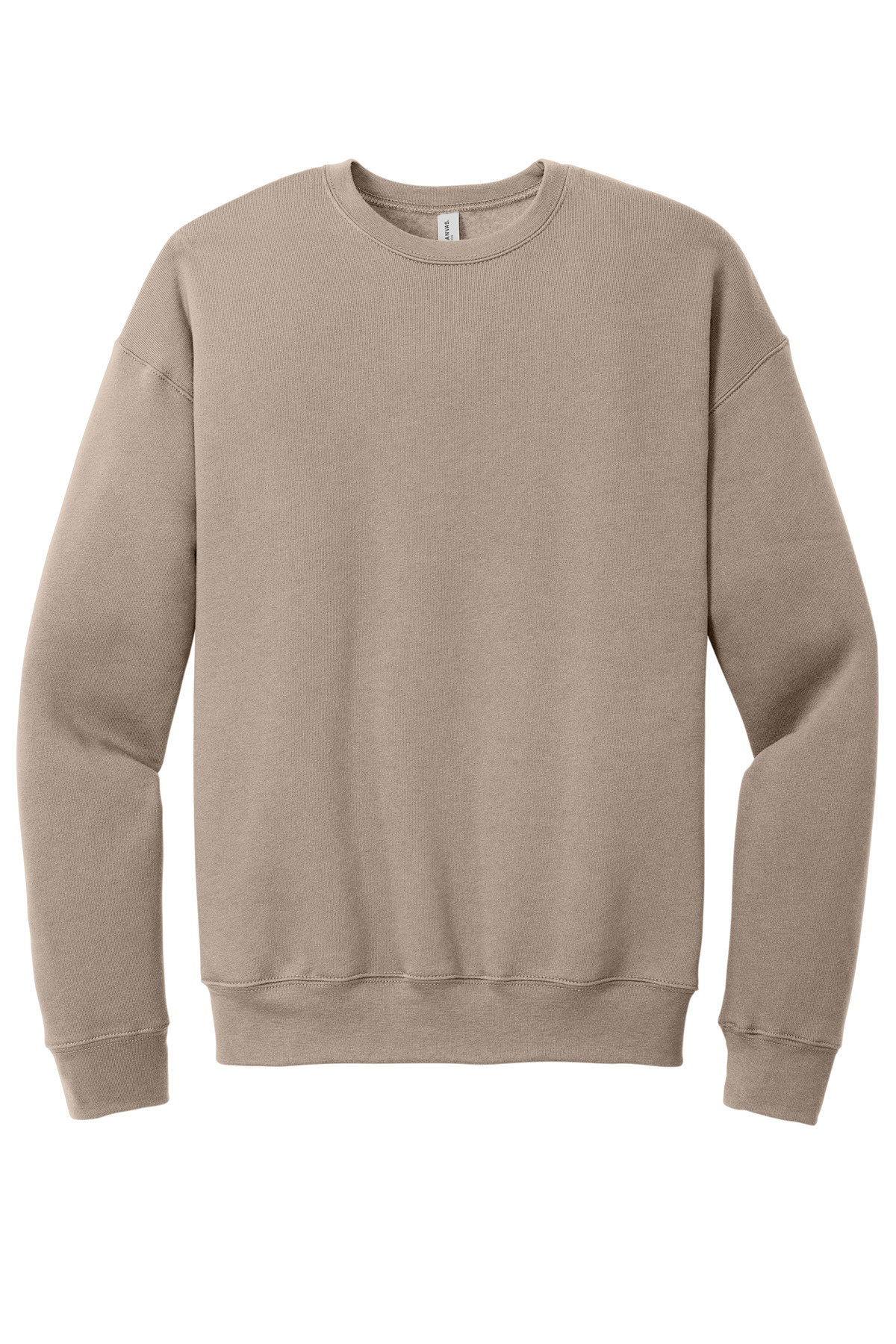 Bella Canvas BC3945 - Tan - 2XL Sand beige crewneck sweatshirt classic fit of Ad It Up in Albuquerque