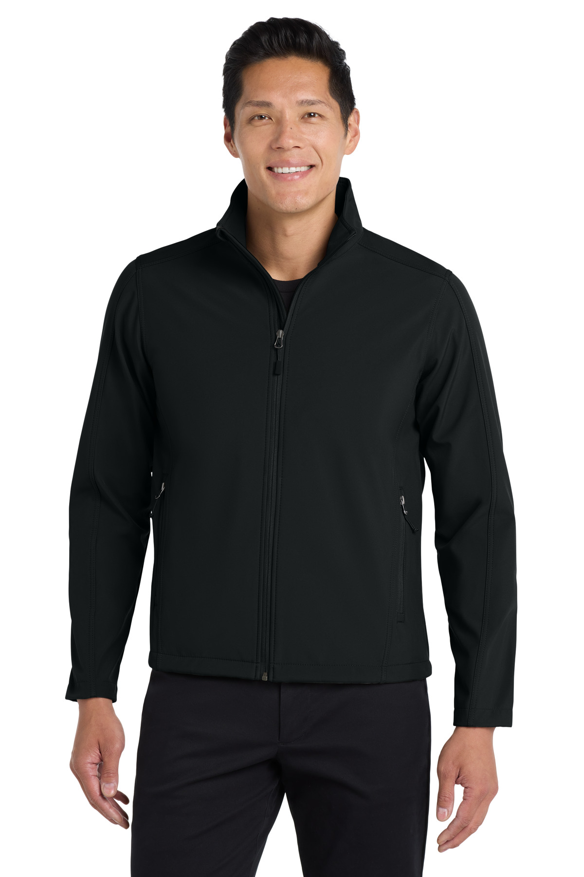 Port Authority J317 - Black - 3XL Black men’s zip-up jacket lightweight outerwear of Ad It Up in Albuquerque, NM