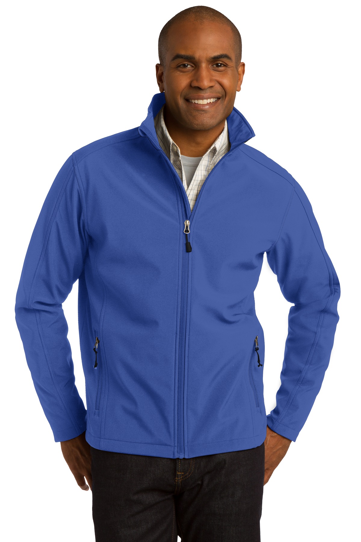 Port Authority J317 - Royal - 3XL Men’s blue full-zip jacket worn by Ad It Up in Albuquerque