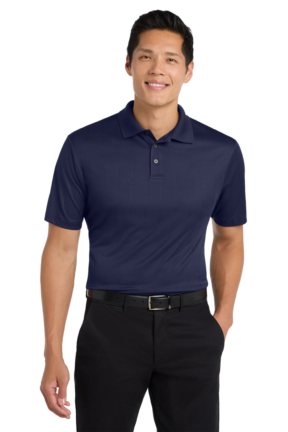 Port Authority K528 - True Navy - 4XL Navy blue men’s polo shirt short sleeve business fit of Ad It Up in Albuquerque