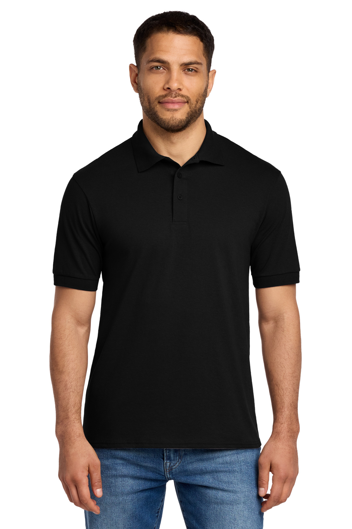 Port Company KP55 - Black - 3Xl Black men’s polo shirts short sleeve classic fit of Ad It Up in Albuquerque