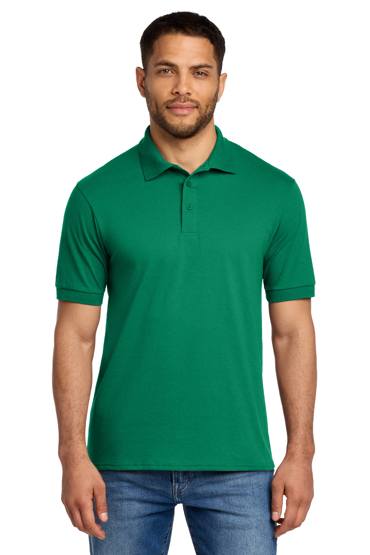 Port Company KP55 - Kelly - S Green men’s polo shirt short sleeve classic fit of Ad It Up in Albuquerque