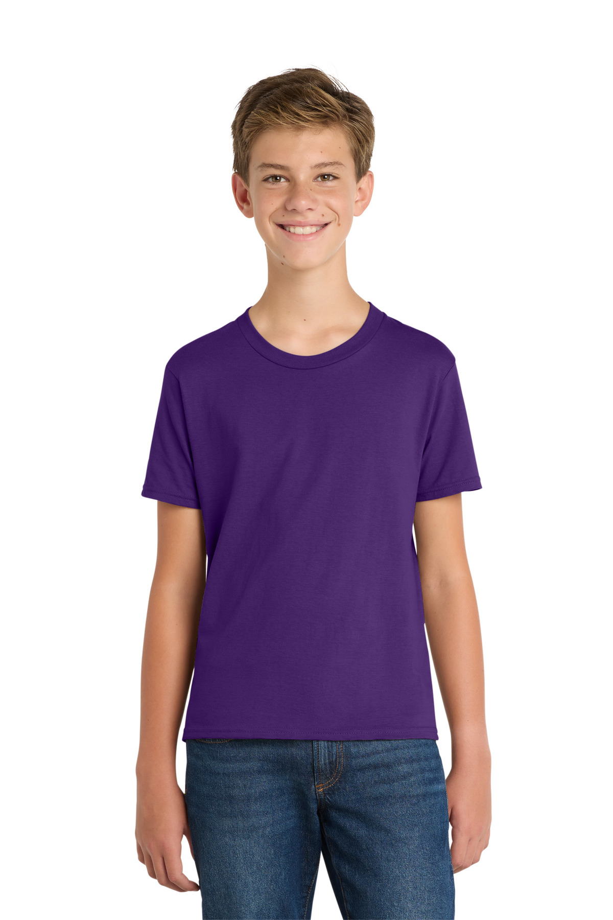 Kids dark purple short-sleeve t-shirt of Ad It Up in Albuquerque